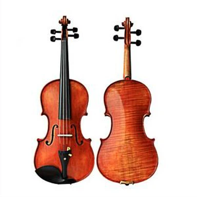 Hochwertige Massivholzgeige