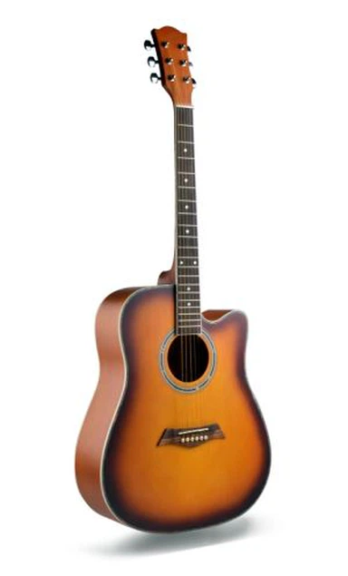 Folk-Gitarre mit Stahlsaiten